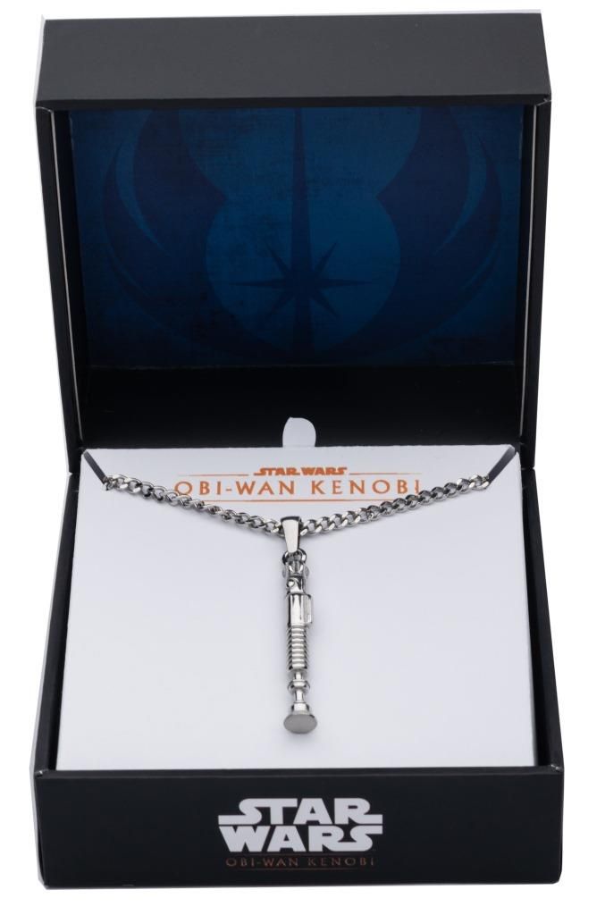 Obi-Wan Kenobi Themed Obi-Wan Kenobi Lightsaber Handle Pendant Necklace 1