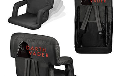 New Star Wars Darth Vader Ventura Portable Reclining Stadium Seat available now!