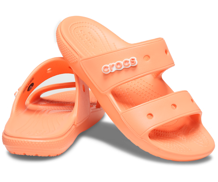 New Star Wars Mon Calamari Orange Colored Classic Crocs Sandals available now!