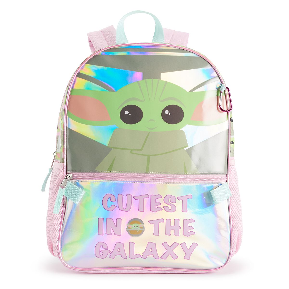TM The Child (Grogu) "Cutest in the Galaxy" Girl Backpack with Lunch Bag 3