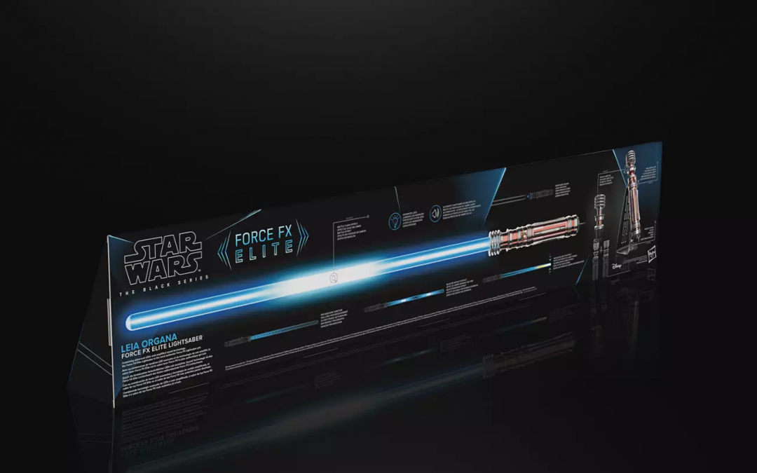 New The Rise of Skywalker Black Series Leia Organa FX Elite Lightsaber available!