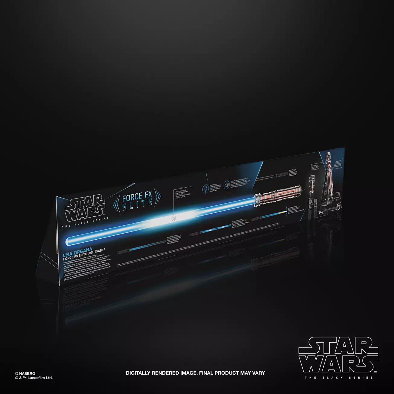 TROS Black Series Leia Organa FX Elite Lightsaber 1