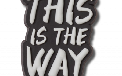 New The Mandalorian "This Is The Way" Jibbitz Charm available now!