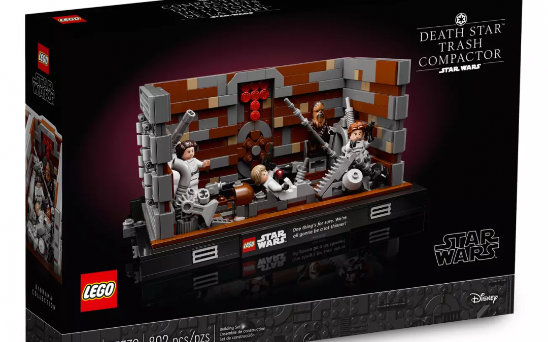 New A New Hope Death Star Trash Compactor Lego Set available now!