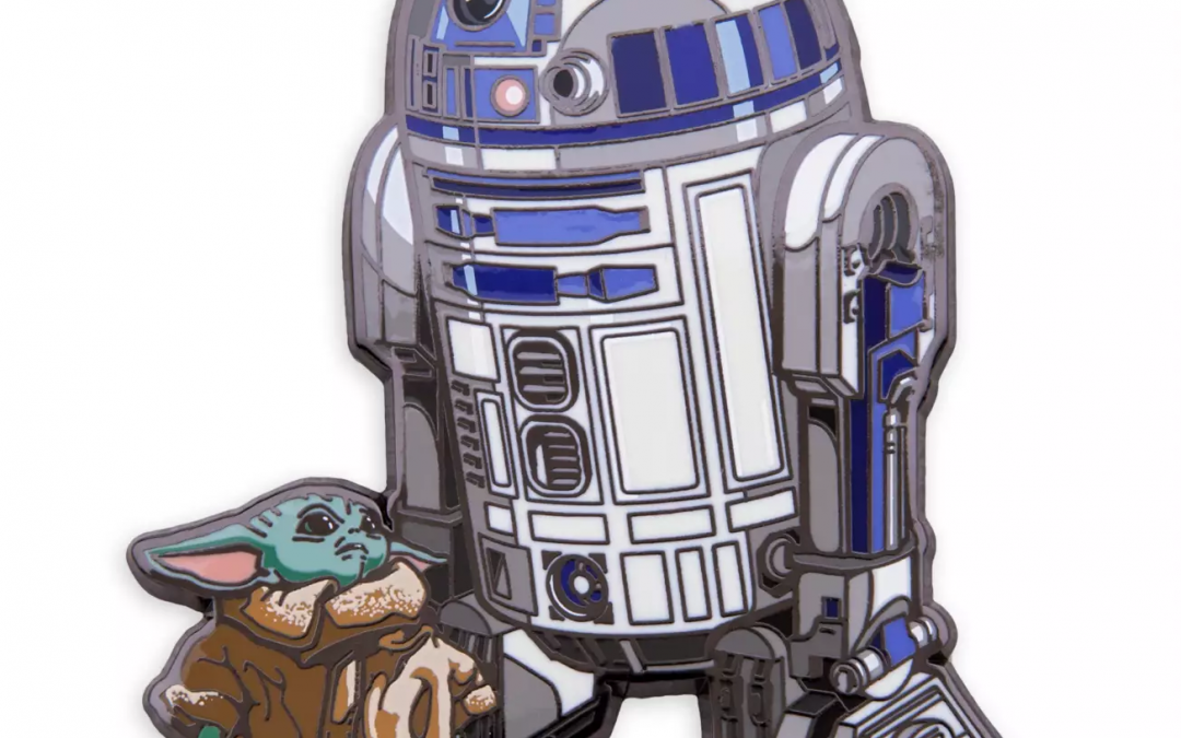New The Mandalorian R2-D2 with The Child (Grogu) FiGPiN Pin available now!