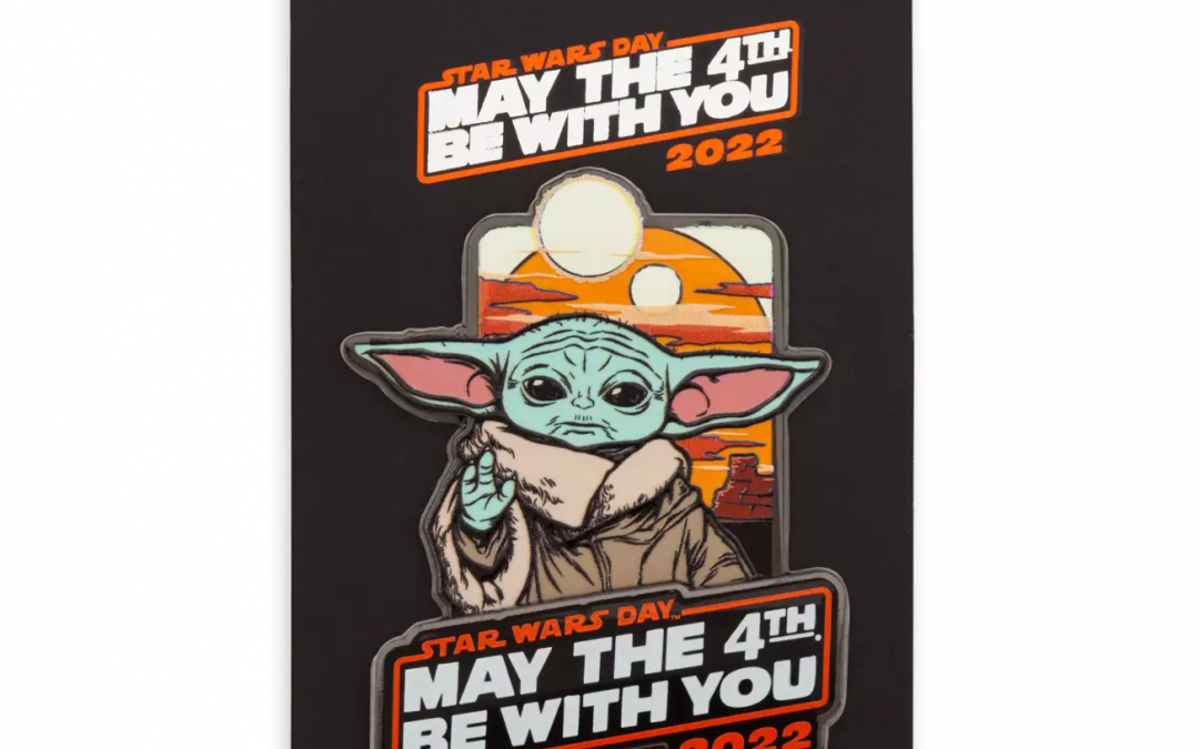 New The Mandalorian The Child (Grogu) ''May the 4th Be With You'' 2022 Pin available!