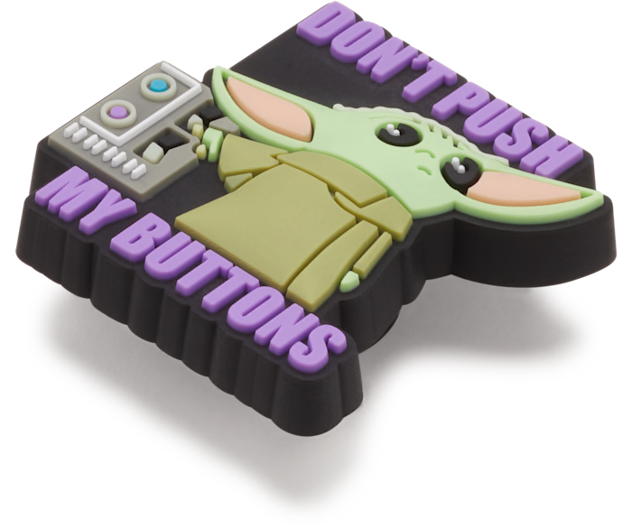 TM The Child (Gorgu) "Don't Push My Buttons" Jibbitz Charm 2