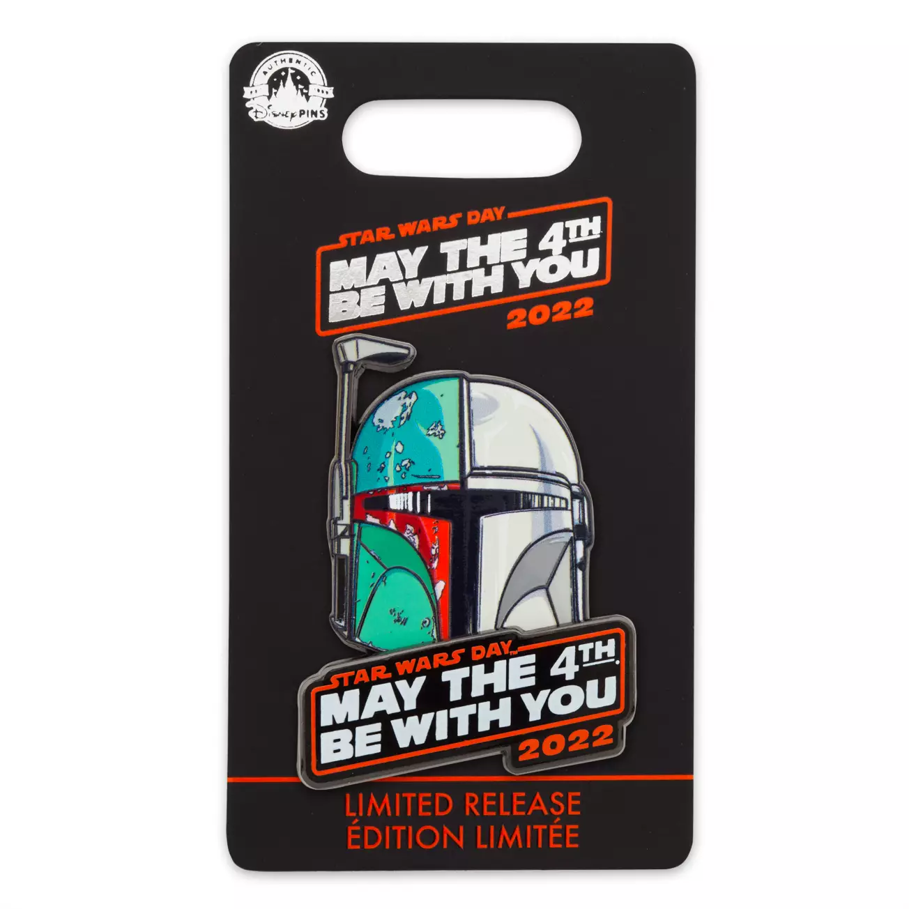 SW ''May the 4th Be With You'' Boba Fett and Din Djarin Pin 1