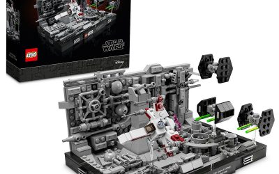 New A New Hope Death Star Trench Run Diorama Lego Set available now!