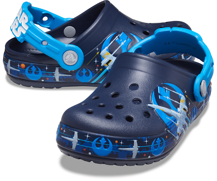 New Star Wars CROCS Fun Lab Lights Clog Shoes available now!
