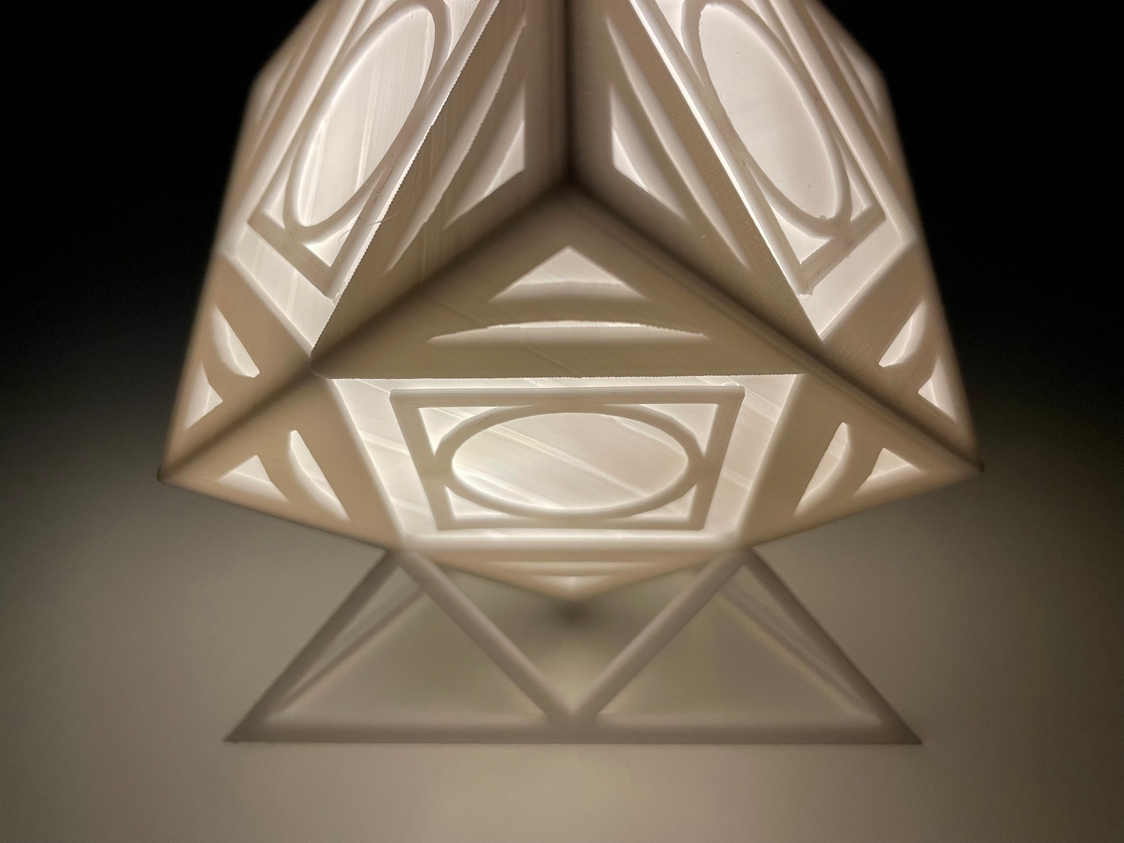 SW Ahsoka's White crystal Jedi Holocron Wayfinder Light 3