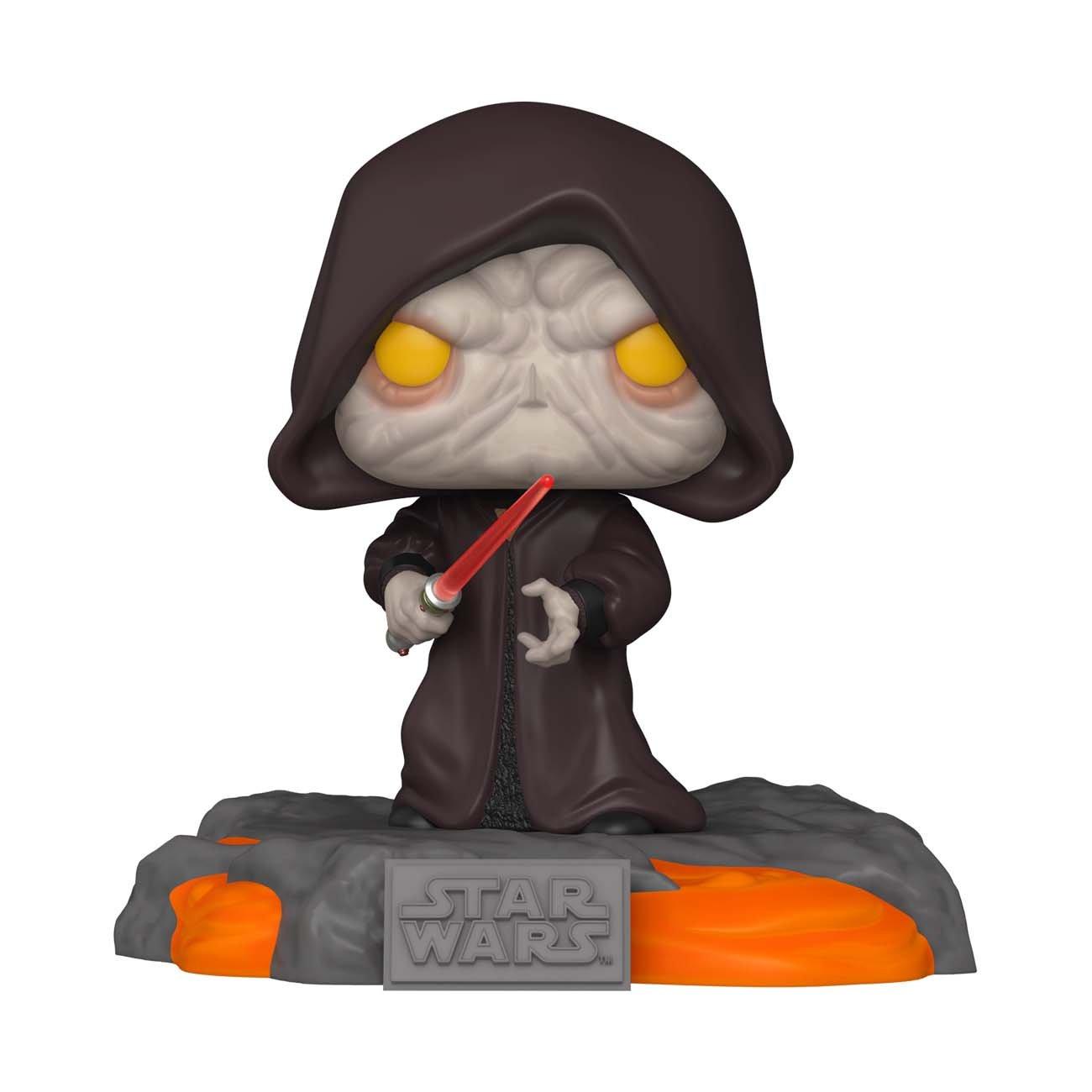 SW Darth Sidious Glow-in-the-Dark Bobble Head Toy 2