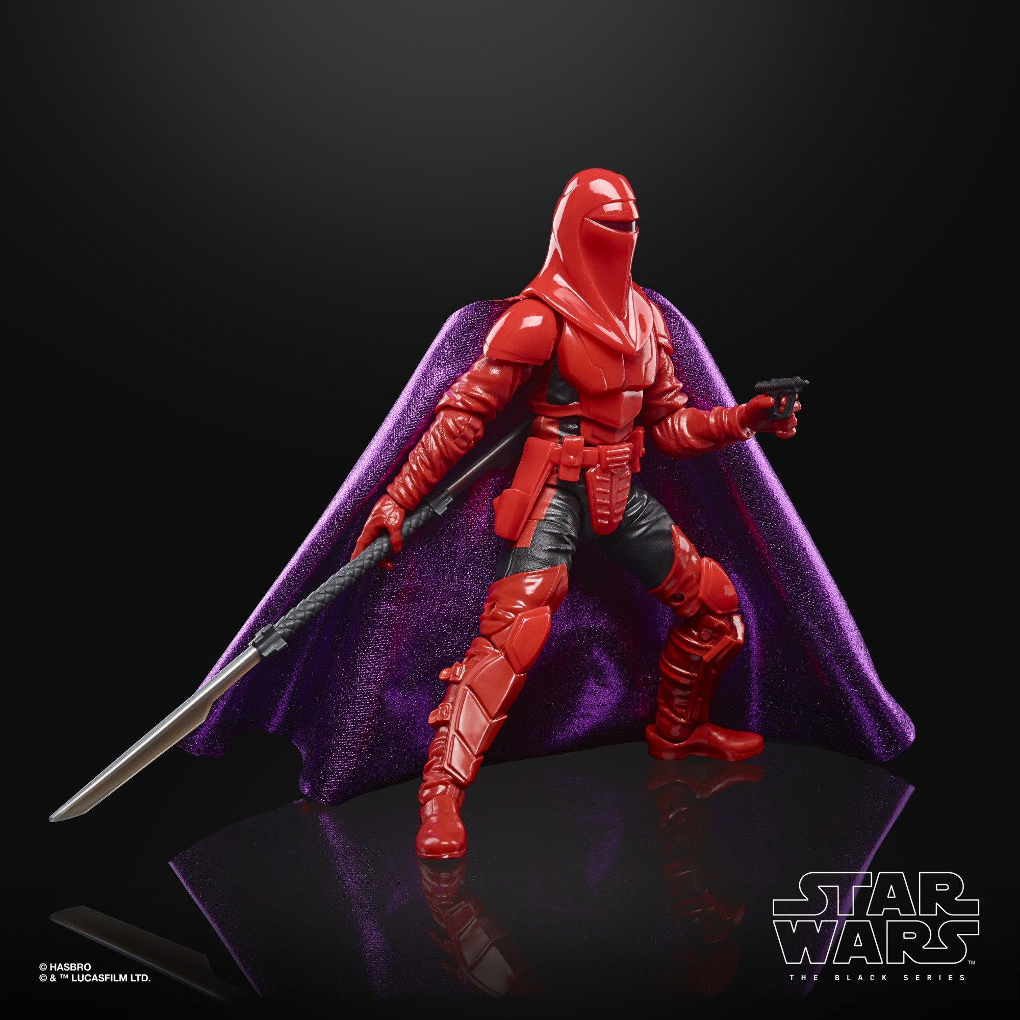 SW Carnor Jax (Crimson Empire Kir Kanos Guard) Black Series Figure 3