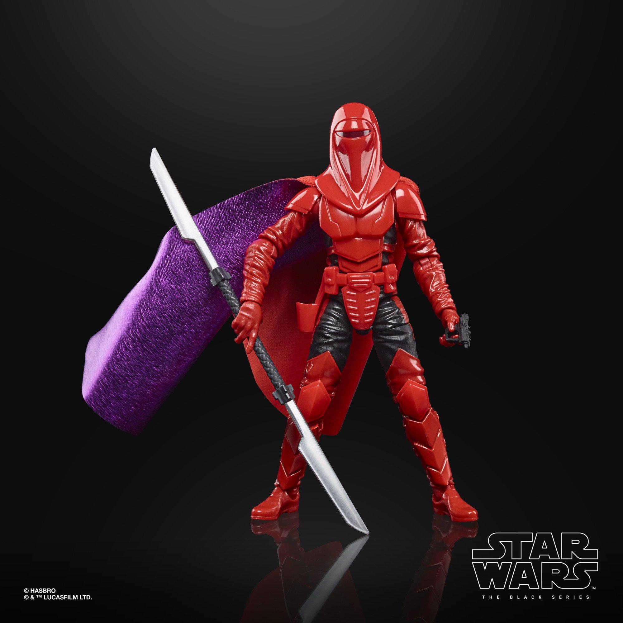 SW Carnor Jax (Crimson Empire Kir Kanos Guard) Black Series Figure 5