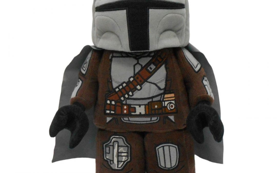 New Star Wars Mando (Din Djarin) Lego Mini Figure 13" Plush Toy available now!