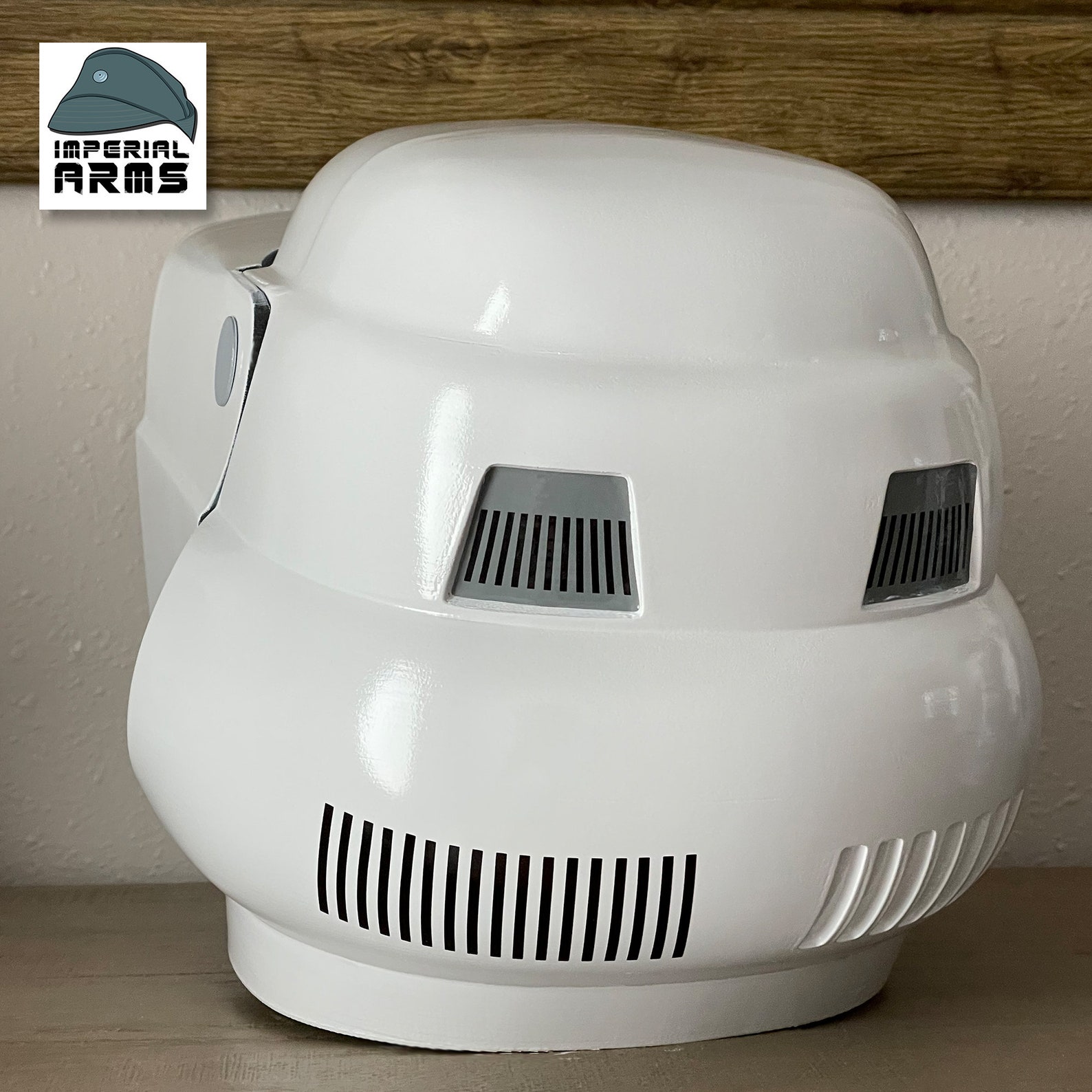 SW Imperial Biker Scout Trooper Custom Replica Prop Air Conditioned Helmet 3