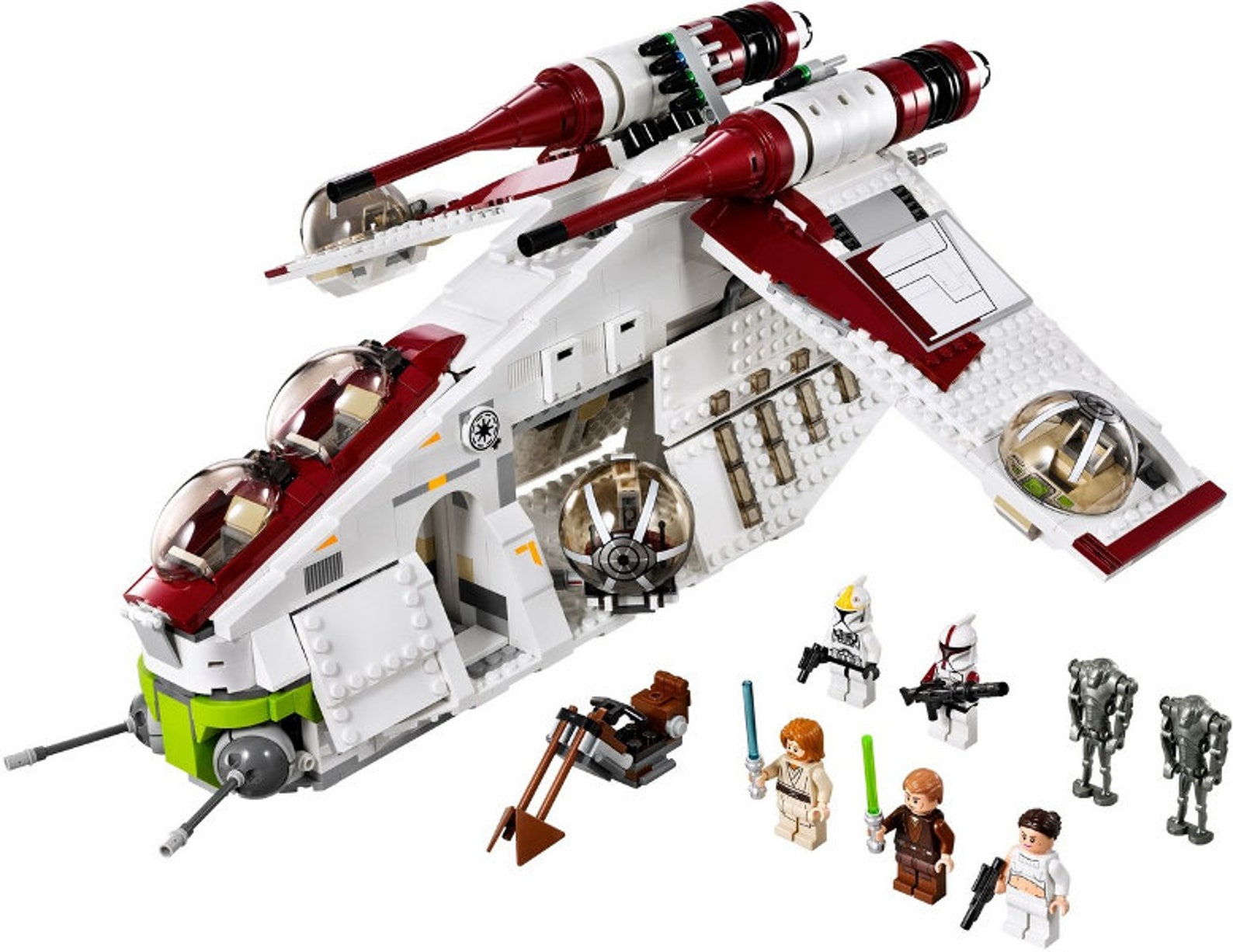 AOTC Republic Gunship Lego Set 1