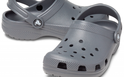 New The Mandalorian Mando's (Din Djarin) Helmet Grey Colored Kids' Classic Clog Shoes available!
