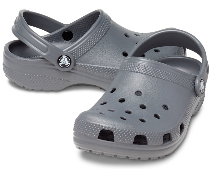 New The Mandalorian Mando's (Din Djarin) Helmet Grey Colored Kids' Classic Clog Shoes available!
