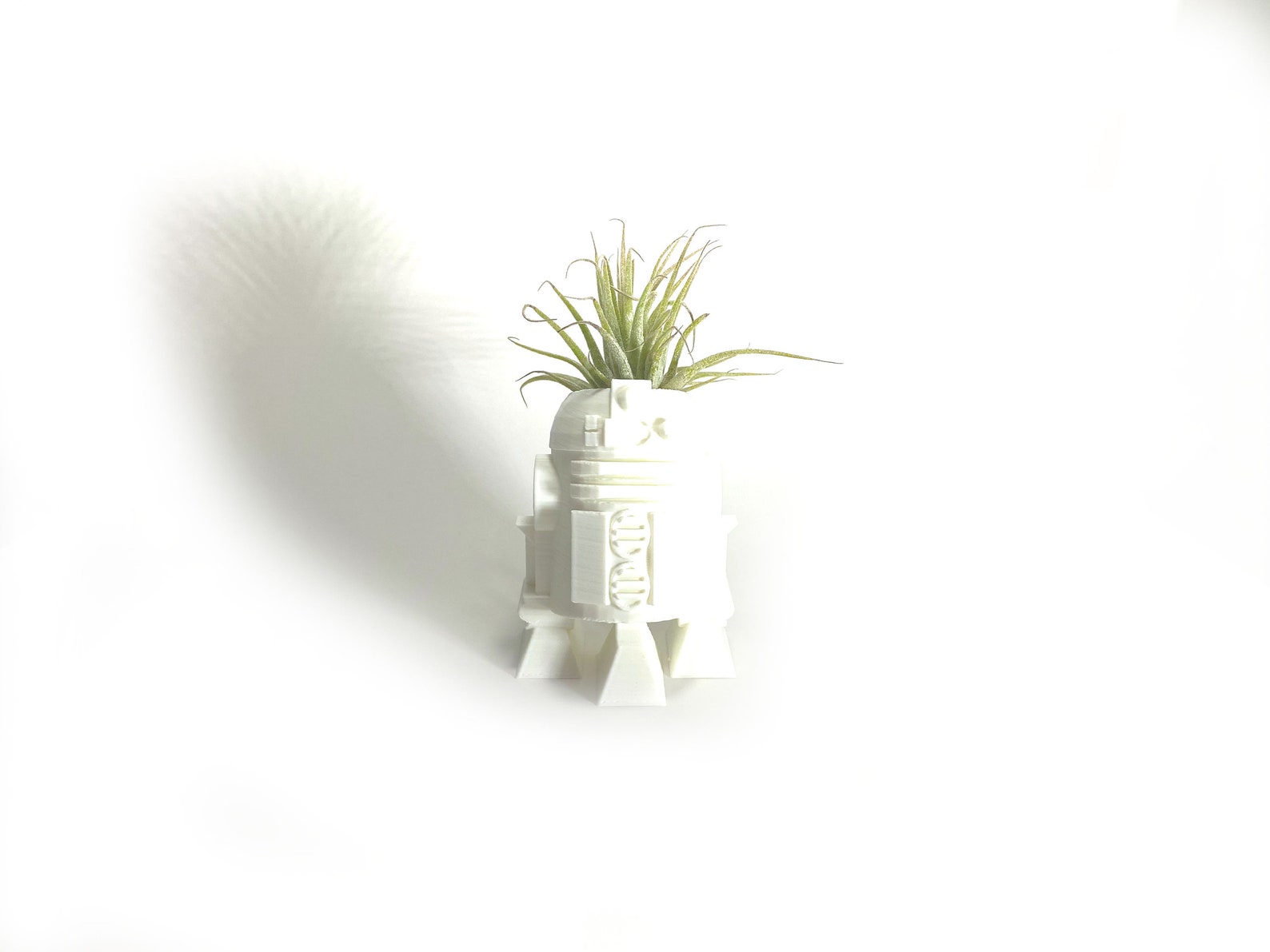 SW R2-D2 Air Plant Display Desk Planter Decor 1