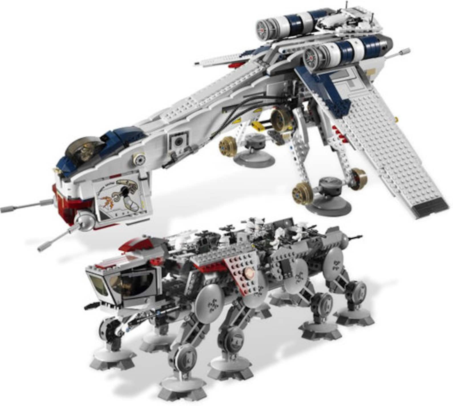 New Star Wars Republic Dropship with AT-OT Walker Lego set available ...