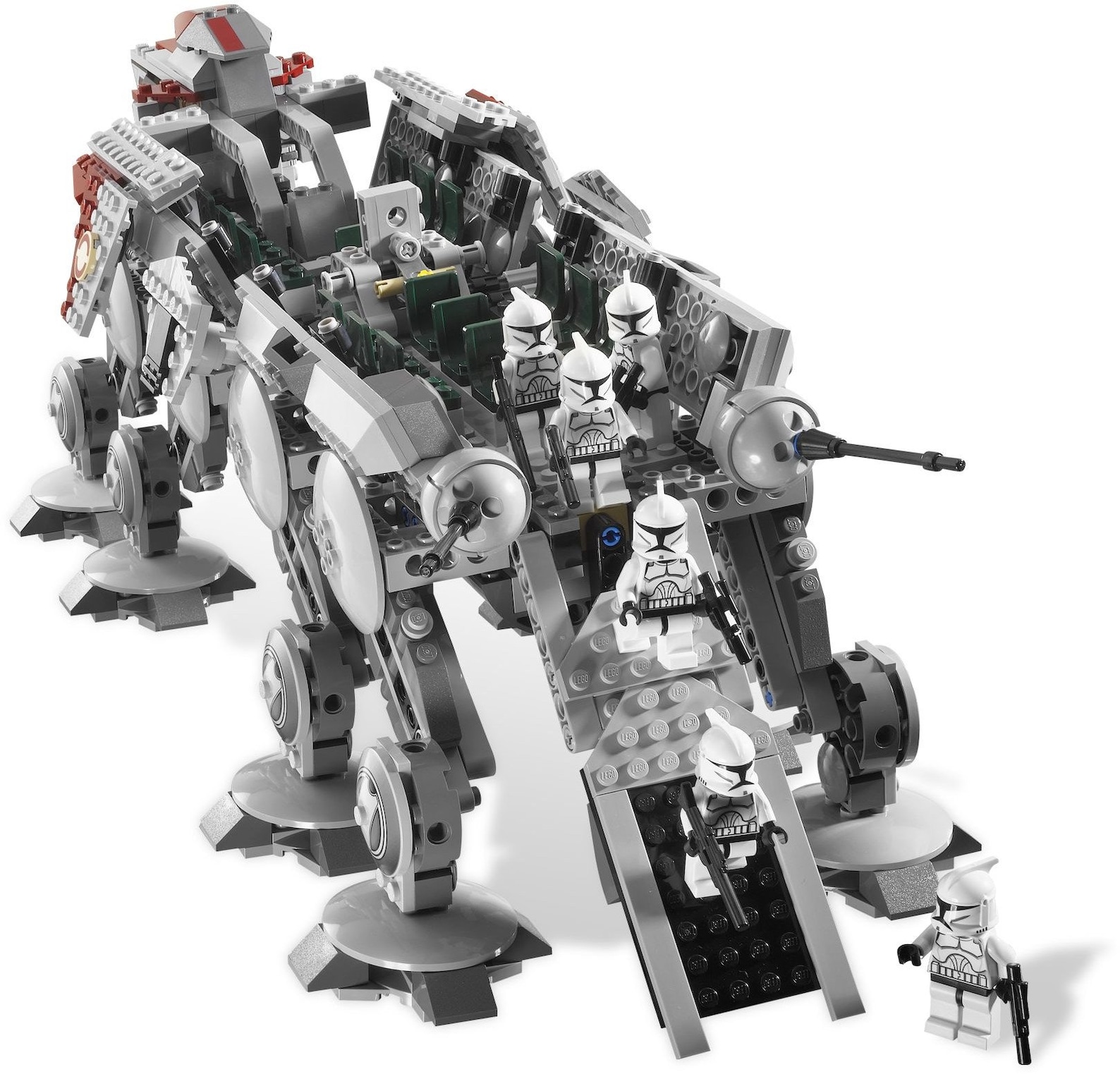 SW Republic Dropship with AT-OT Walker Lego set 2