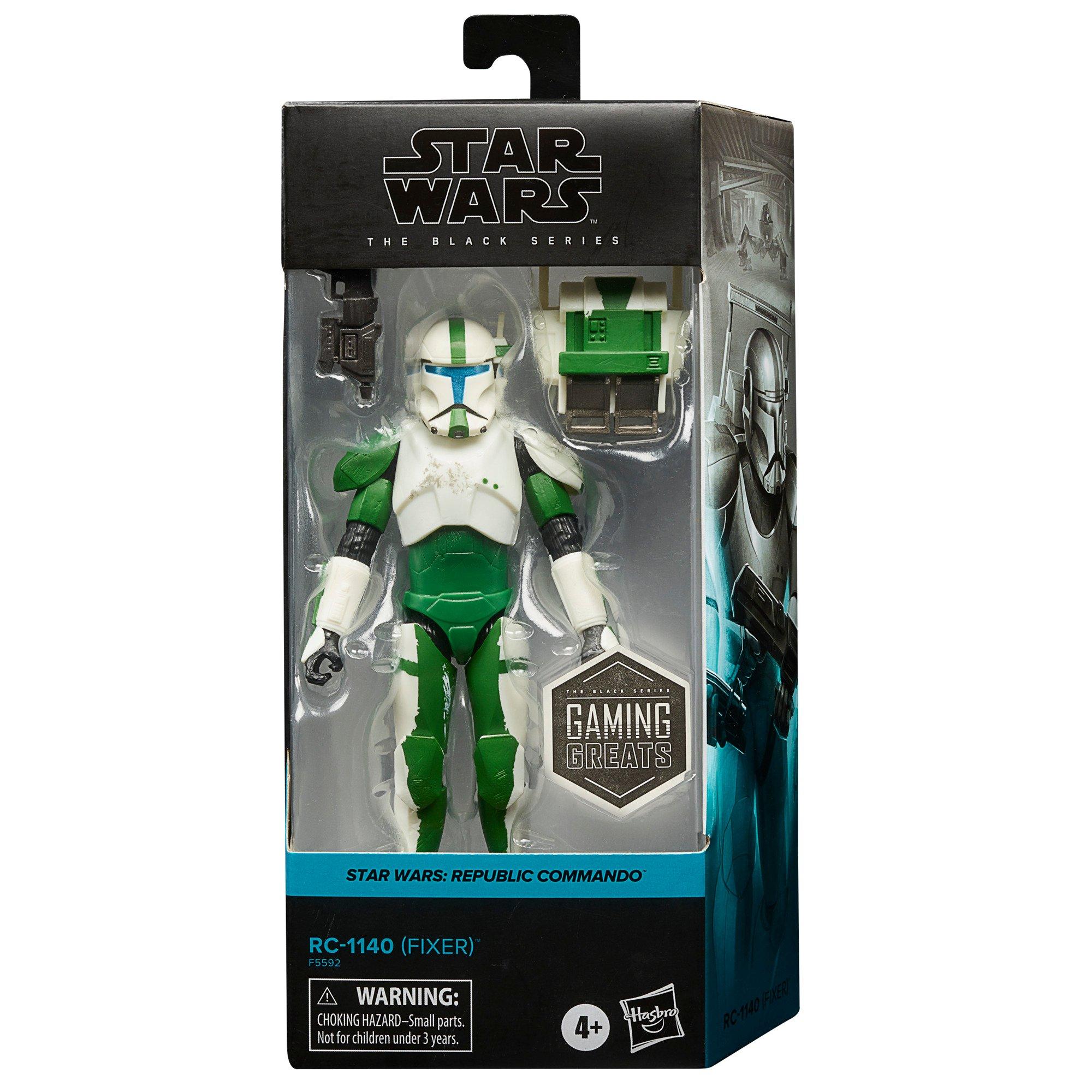 SW Republic Commando RC-1140 (Fixer) Black Series Figure 1