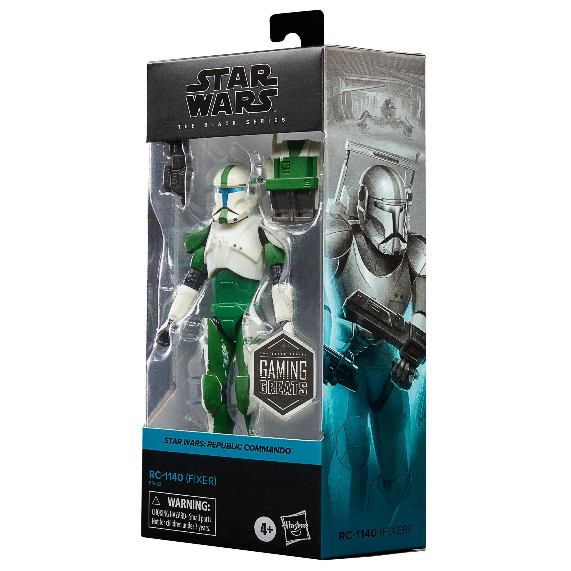 SW Republic Commando RC-1140 (Fixer) Black Series Figure 2