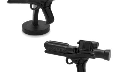 New Star Wars Imperial Stormtrooper Blaster Cufflinks available now!