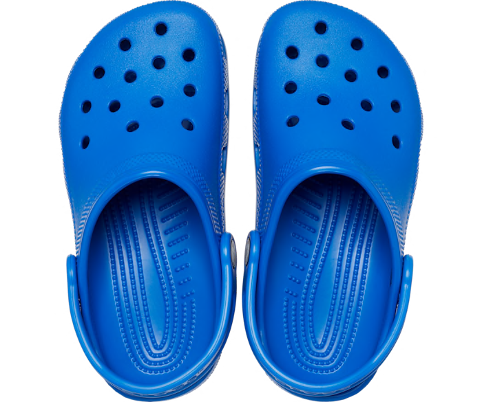 SW Blue Lightsaber Colored Kids' Classic Clog Shoes 2