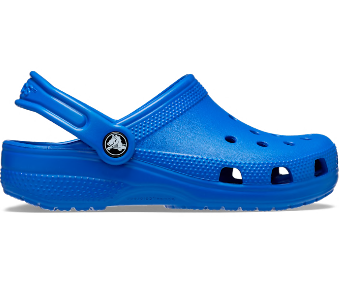 SW Blue Lightsaber Colored Kids' Classic Clog Shoes 3