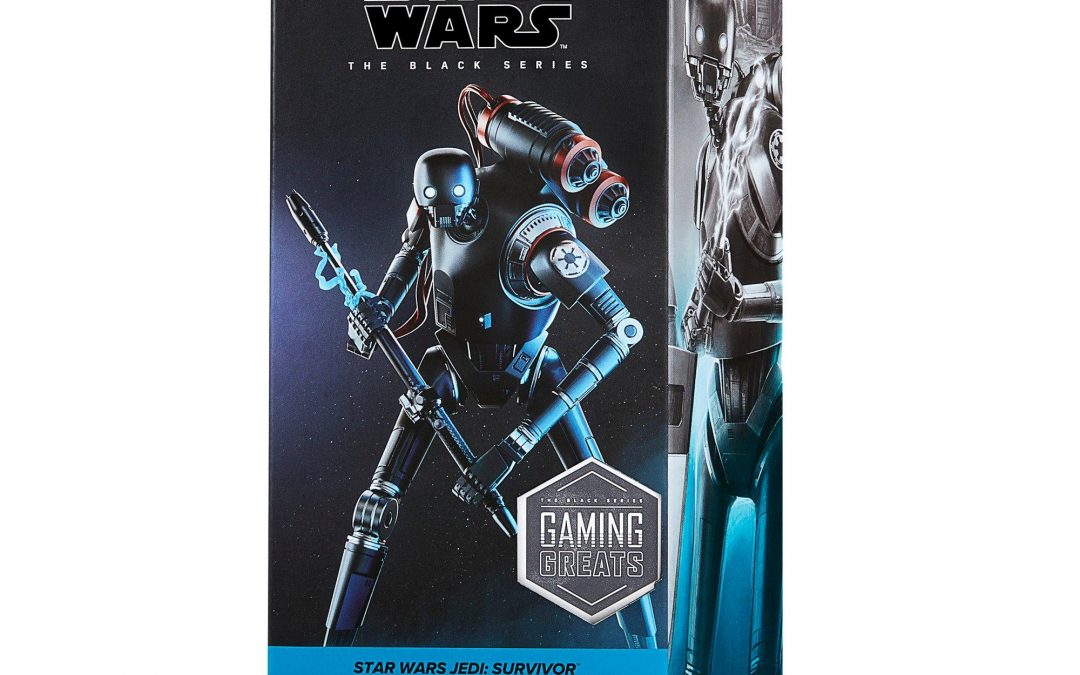New Star Wars Jedi: Survivor KX Security Droid Black Series Figure available for pre-order!