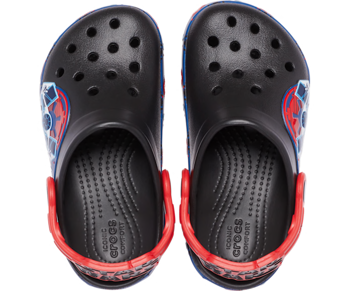 SW Kids' Fun Lab Darth Vader Lights Clog Shoes 1
