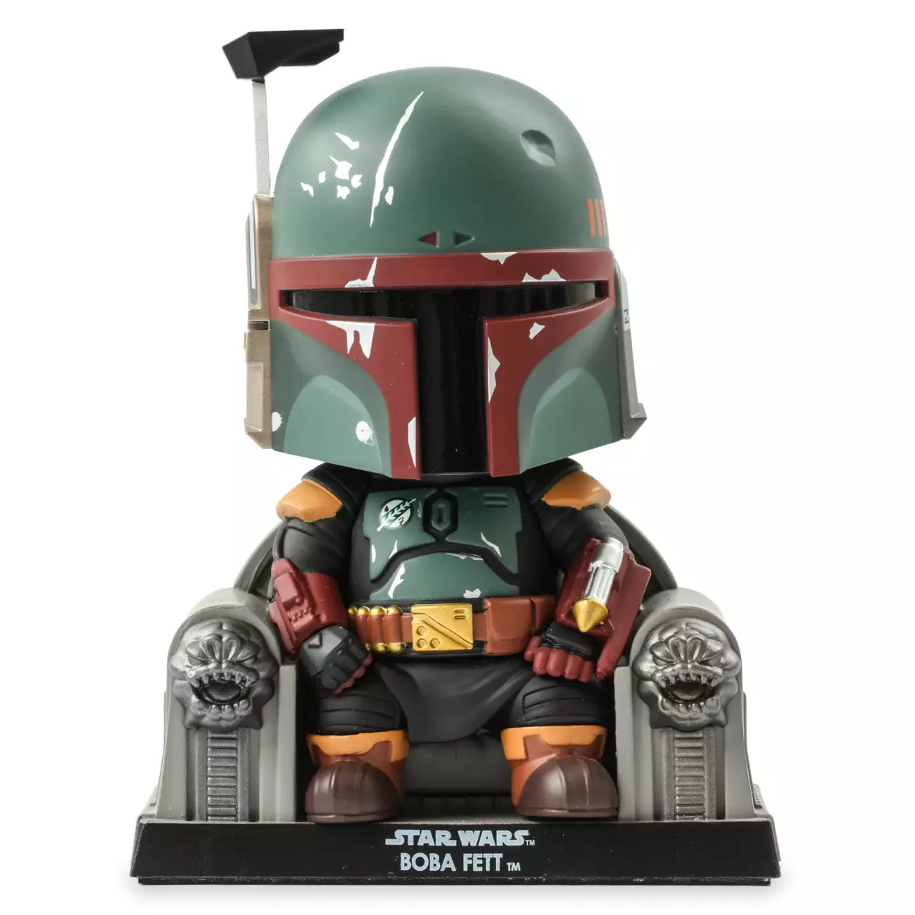 TBOBF Boba Fett and Throne Cosbaby Bobble-Head Toy 2