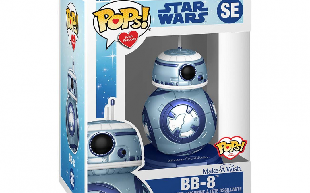 New Star Wars Funko Pop! BB-8 Make-A-Wish Bobble Head Toy available now!