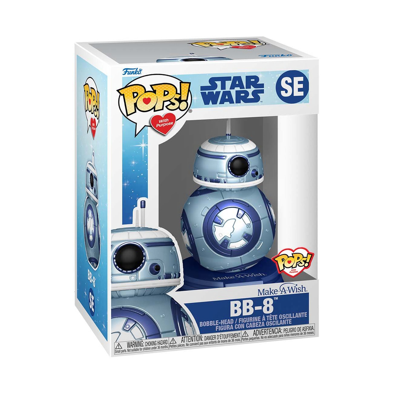 SW Funko Pop! BB-8 Make-A-Wish Bobble Head Toy 1