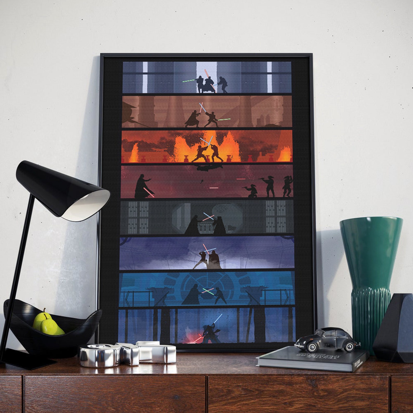 SW Inspired Vintage Movie Poster 3