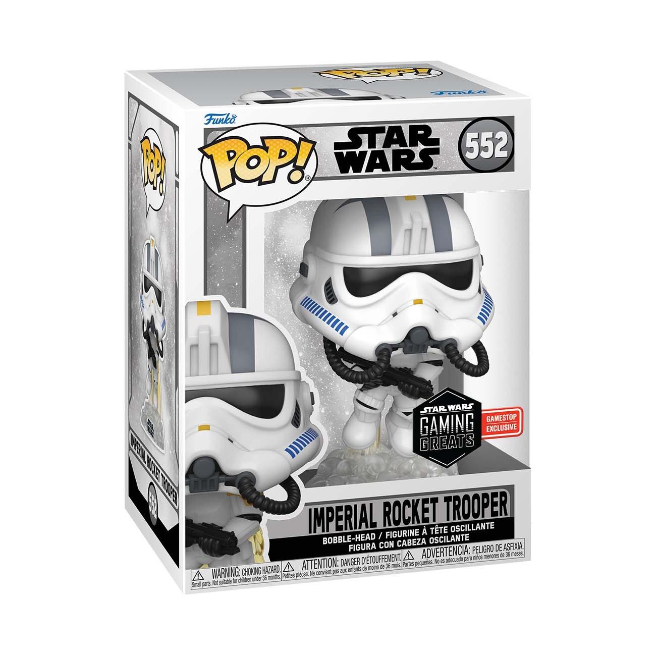 SW Imperial Rocket Trooper Funko Pop! Bobble Head Toy 1