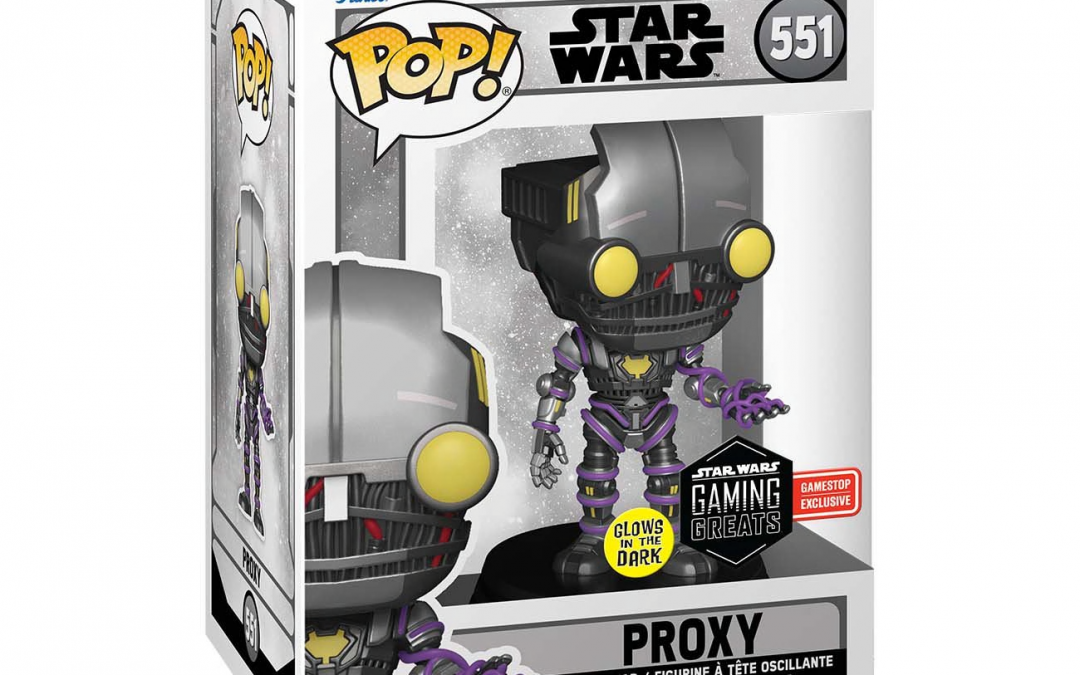 New Star Wars Funko Pop! Proxy 5-in Glow-in-the-Dark Bobble Head Toy available for pre-order!