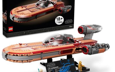 New A New Hope Luke Skywalker's Landspeeder Lego Set available now!