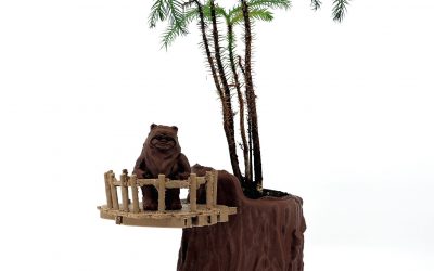 New Return of The Jedi Ewok Endor Tree House Plant Holder available now!