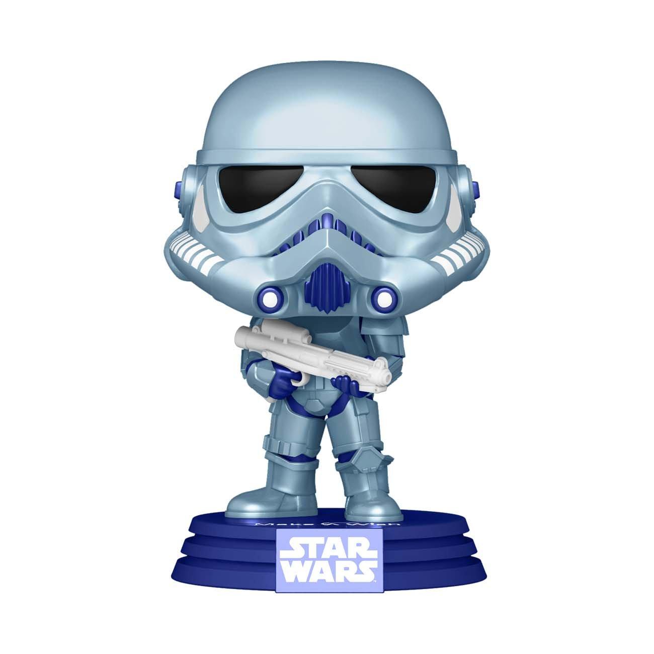SW Make-A-Wish Stormtrooper Funko Pop! Bobble Head Toy 2