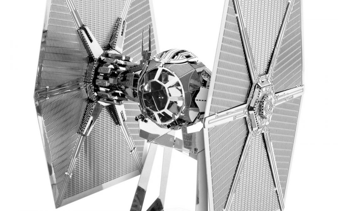 New The Force Awakens Special Forces TIE Fighter Metal Earth 3D Laser Cut Model Kit available!