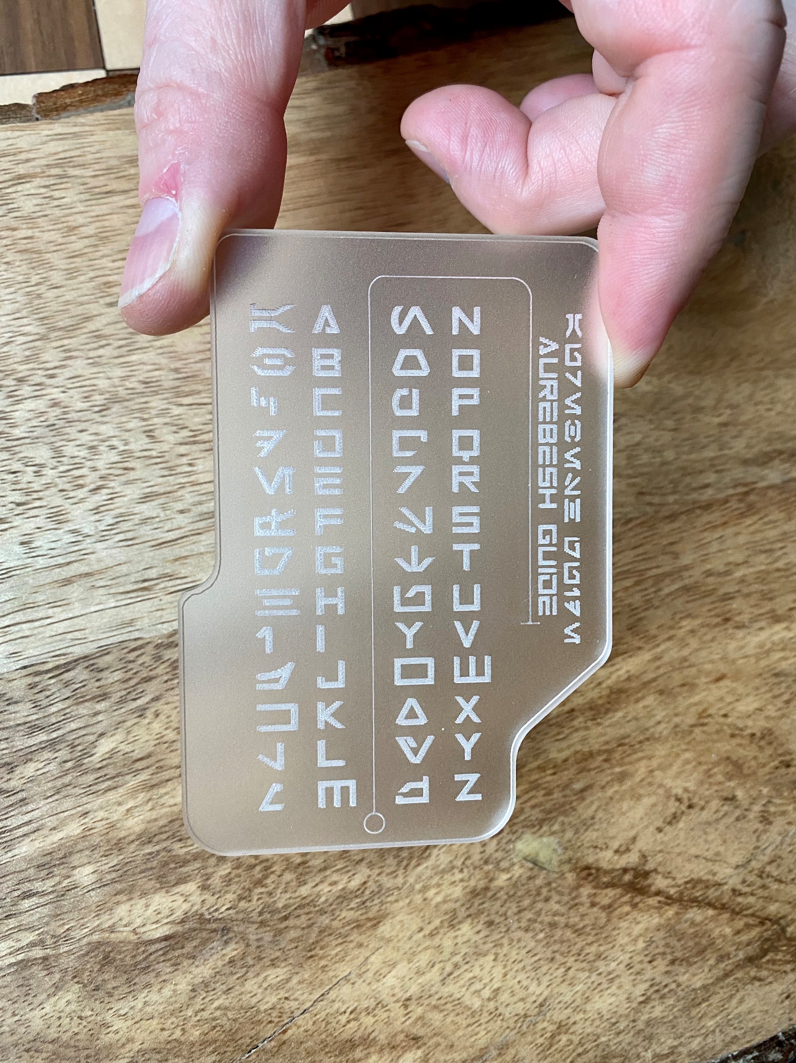 SW Aurebesh Pocket Translator 2