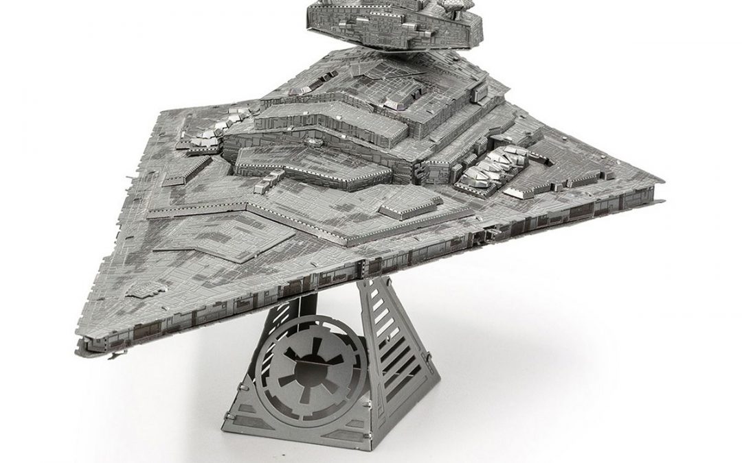 New Star Wars Imperial Star Destroyer Metal Earth ICONX 3D Metal Model Kit available!