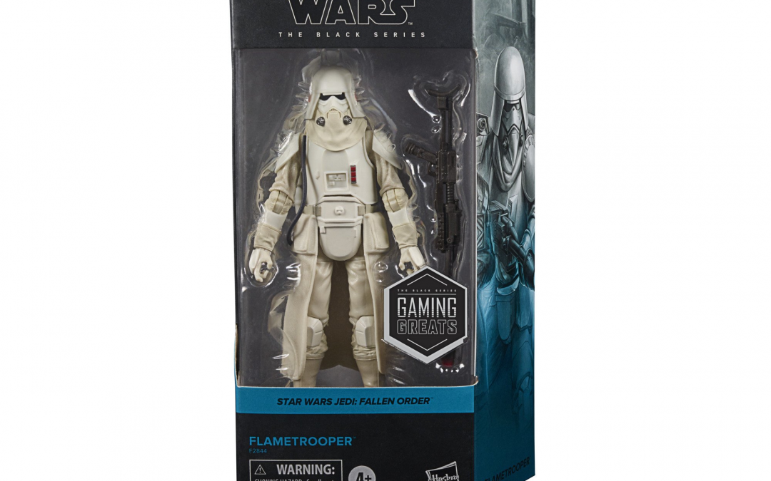 New Jedi: Fallen Order Imperial Flametrooper Black Series Figure available!