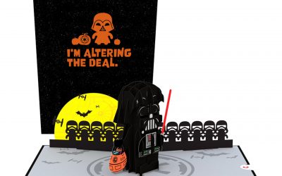 New Star Wars Darth Vader Halloween Pop-Up Card available now!