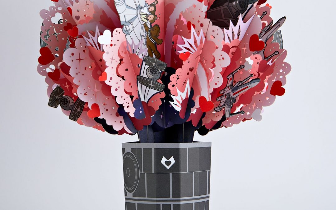 New Star Wars Death Star Love Explosion Bouquet Pop-Up Gift available!