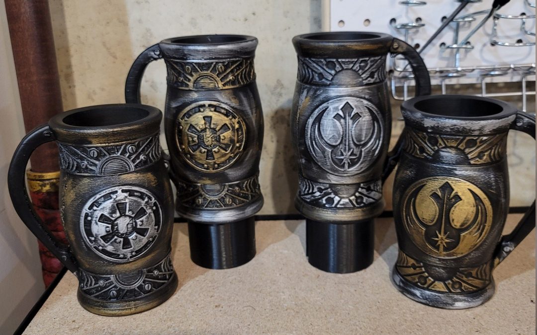 New Star Wars Jedi and Imperial Symbol Mug Set available now!