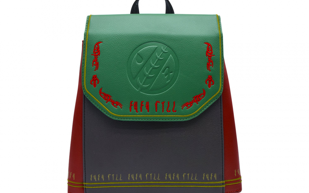 New The Book of Boba Fett Themed Boba Fett Embroidered Mini Backpack available now!
